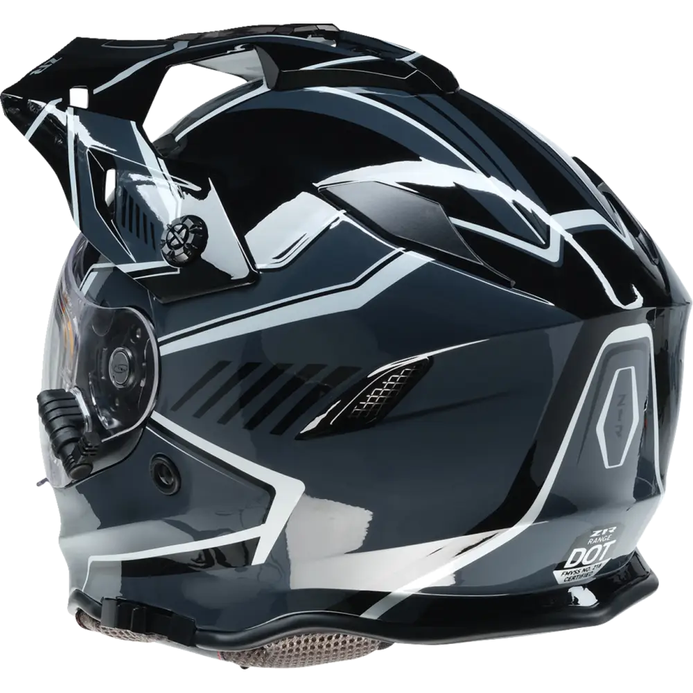 Z1R Range Snow Helmet - Rotor - Black/Gray/White - 2XL 0101-17252