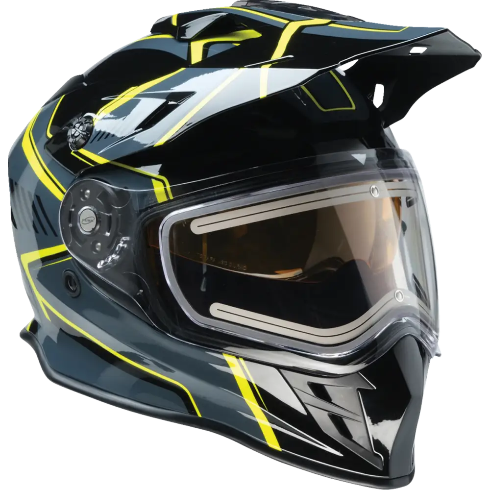 Z1R Range Snow Helmet - Rotor - Black/Hi-Viz - 2XL 0101-17246