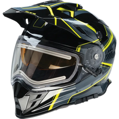 Z1R Range Snow Helmet - Rotor - Black/Hi-Viz - 2XL 0101-17246
