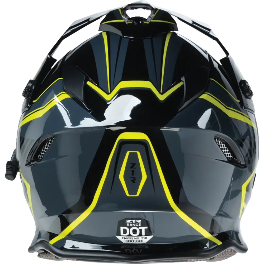 Z1R Range Snow Helmet - Rotor - Black/Hi-Viz - XS 0101-17241