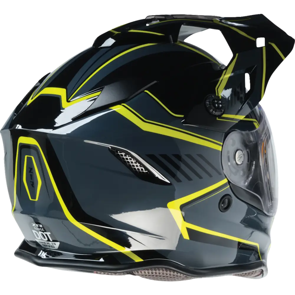 Z1R Range Snow Helmet - Rotor - Black/Hi-Viz - XS 0101-17241
