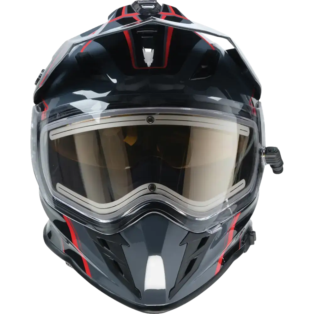 Z1R Range Snow Helmet - Rotor - Black/Red - Large 0101-17232