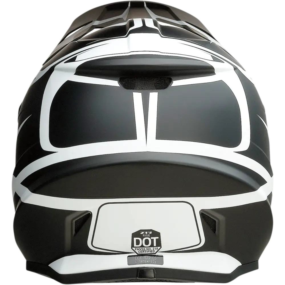 Z1R Rise Helmet - Flame - Black - Medium 0110-7226