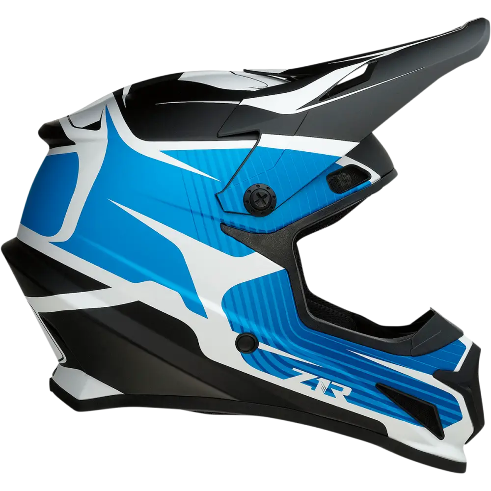 Z1R Rise Helmet - Flame - Blue - 2XL 0110-7253