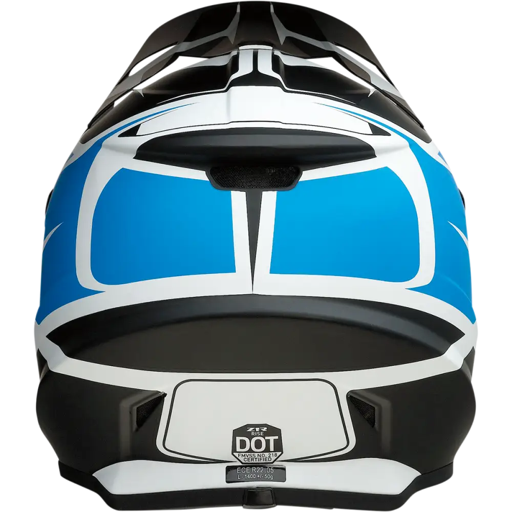 Z1R Rise Helmet - Flame - Blue - 4XL 0110-7255