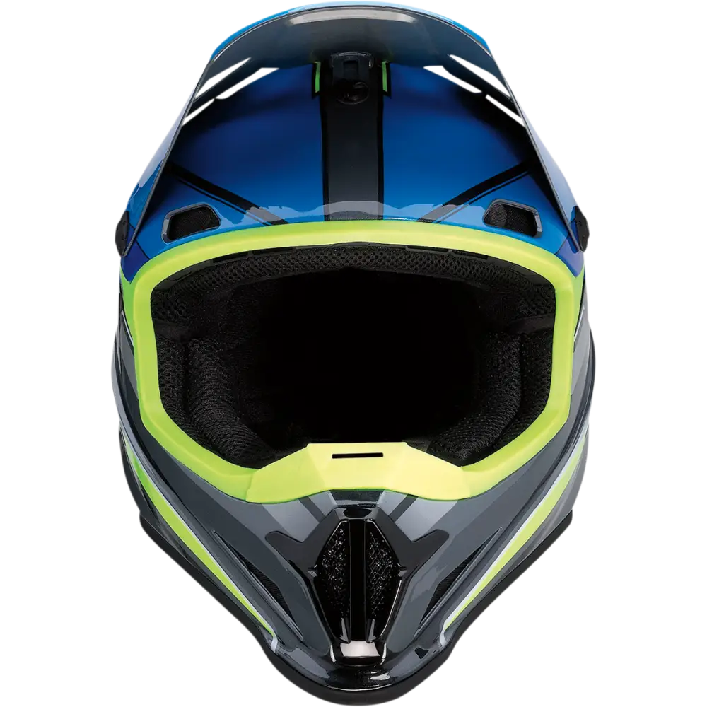 Z1R Rise Helmet - MC - Blue/Hi-Viz - Large 0110-7195