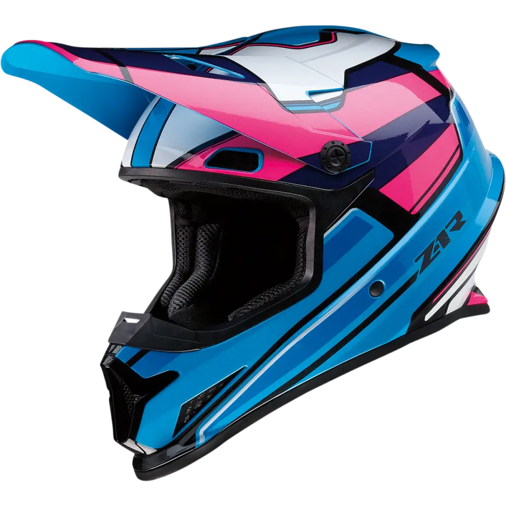 Z1R Rise Helmet - MC - Pink/Blue - 3XL 0110-7190