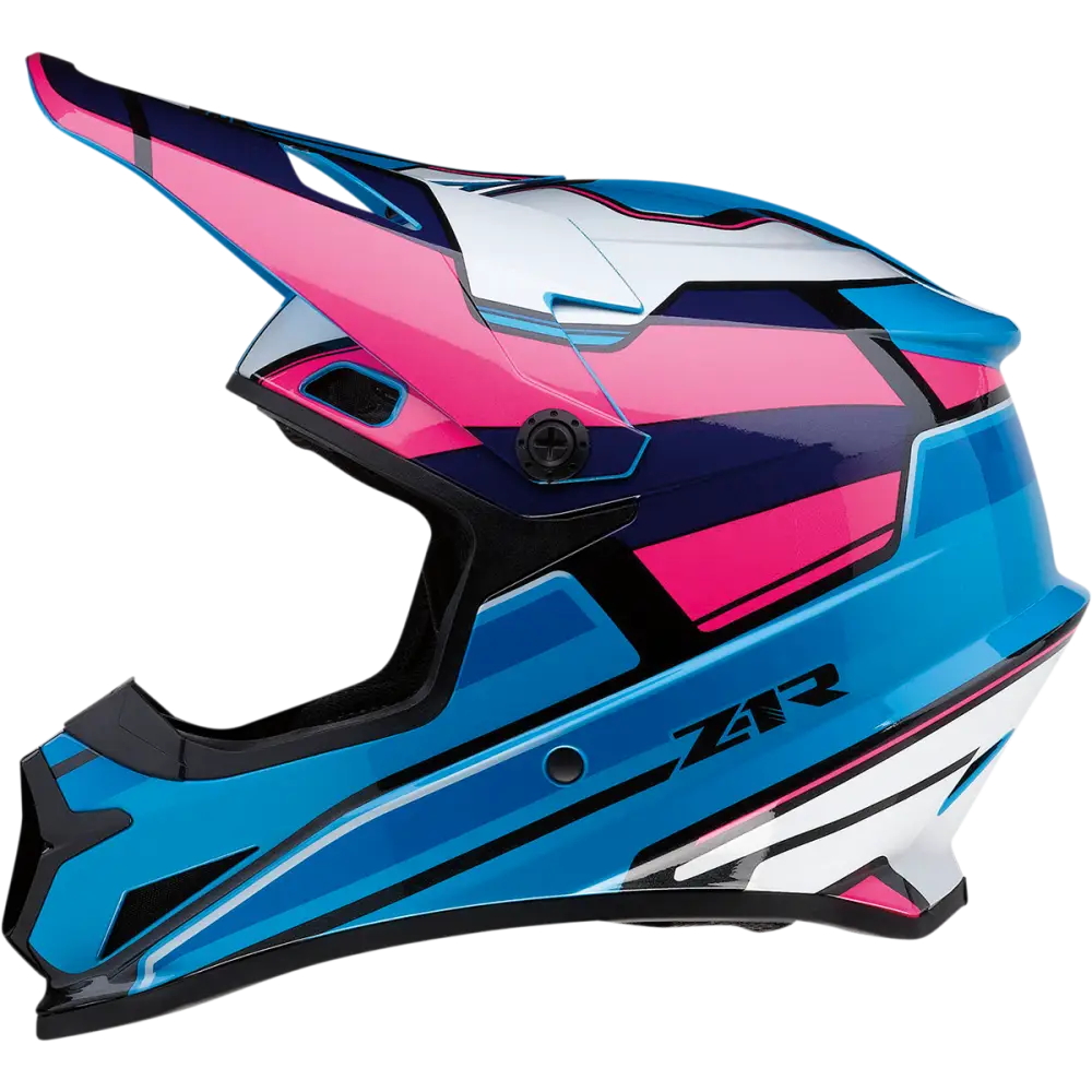 Z1R Rise Helmet - MC - Pink/Blue - Large 0110-7187