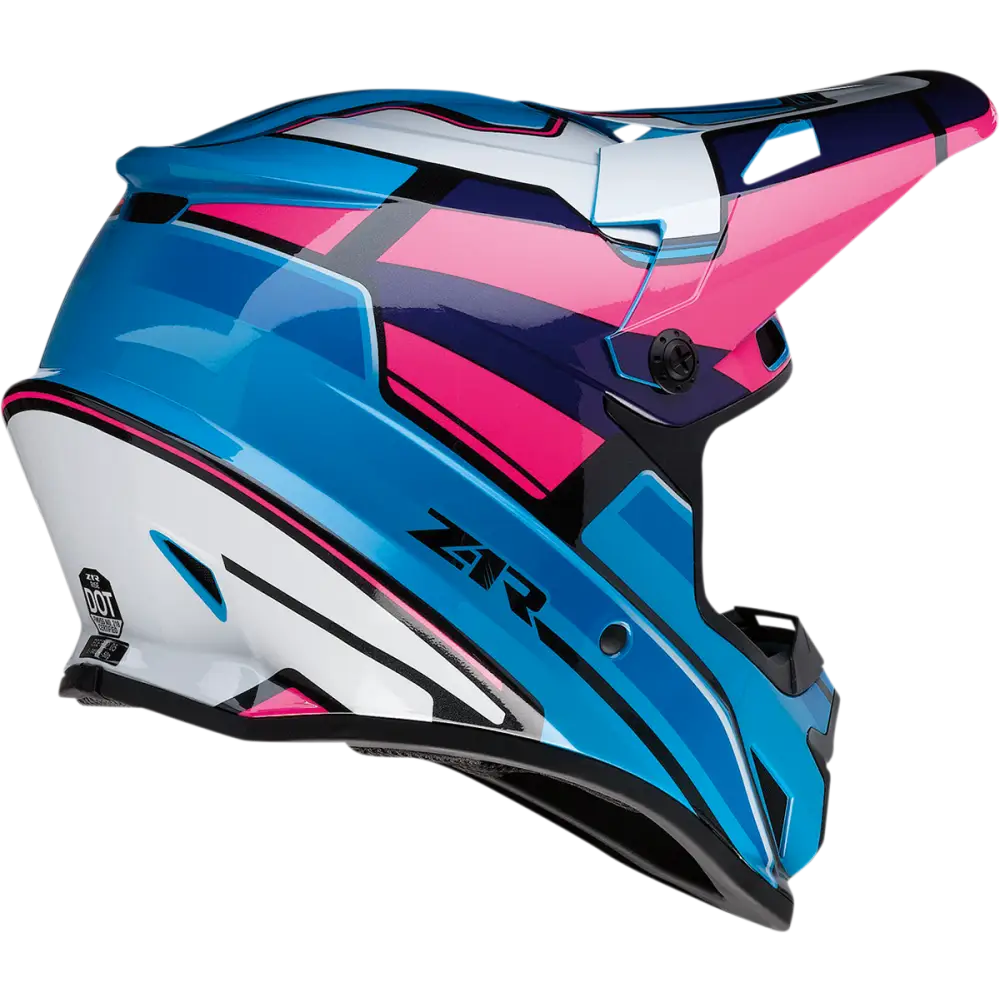 Z1R Rise Helmet - MC - Pink/Blue - XL 0110-7188