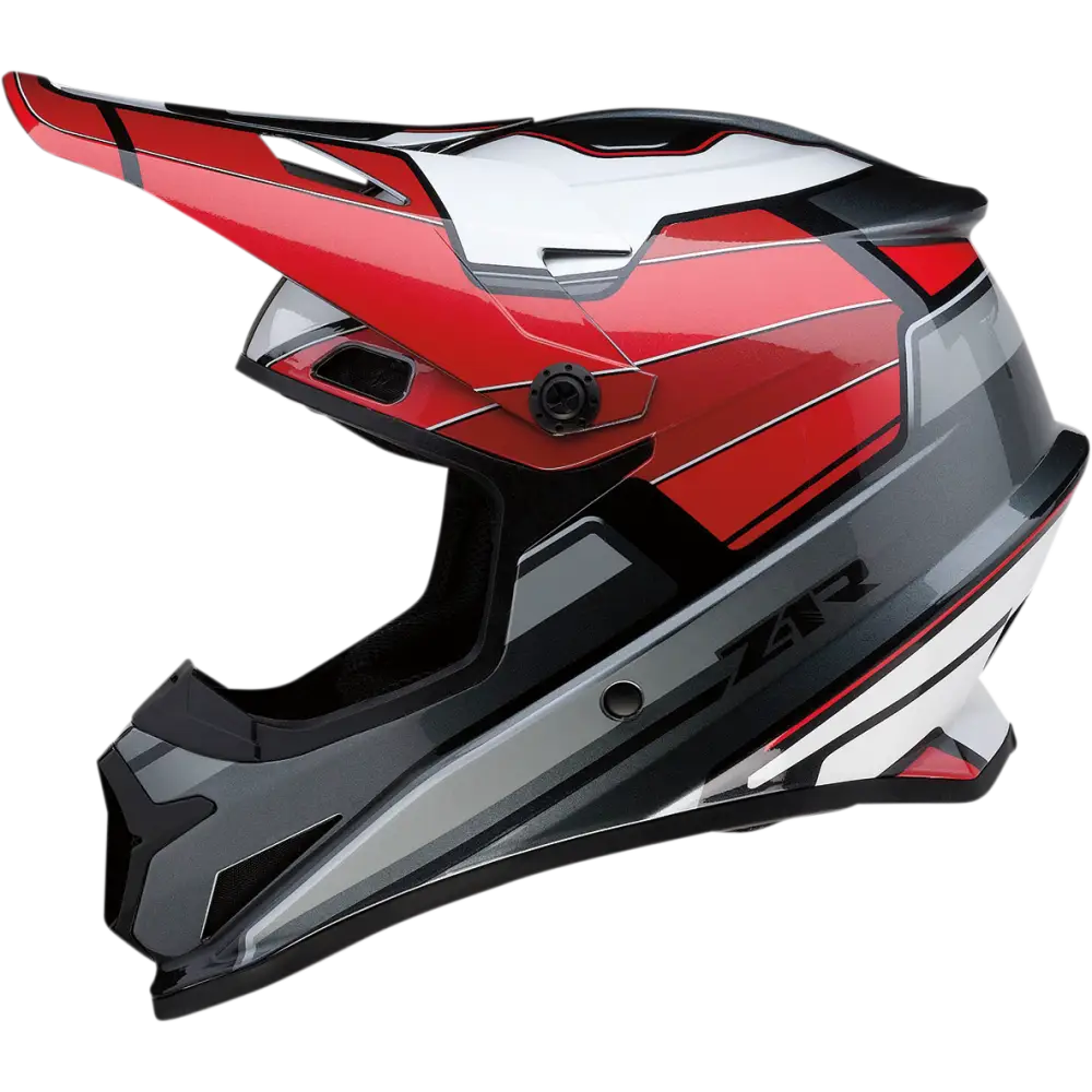 Z1R Rise Helmet - MC - Red/Gray - XS 0110-7208