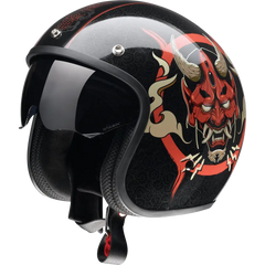Z1R Saturn Helmet - Devilish - Gloss Black/Red - 2XL 0104-2881