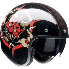 Z1R Saturn Helmet - Devilish - Gloss Black/Red - Small 0104-2877