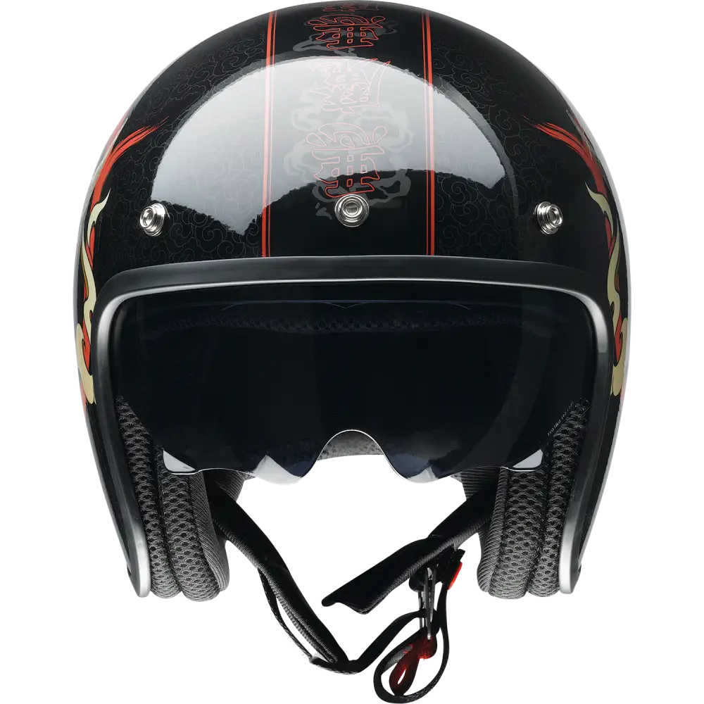 Z1R Saturn Helmet - Devilish - Gloss Black/Red - XS 0104-2876
