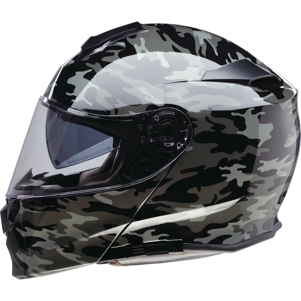 Z1R Solaris 2.0 Modular Helmet - Camo - Black/Gray - XL 0100-2611