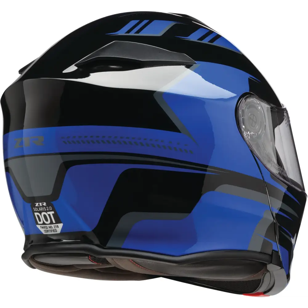 Z1R Solaris 2.0 Modular Helmet - Slater - Blue - 2XL 0100-2450