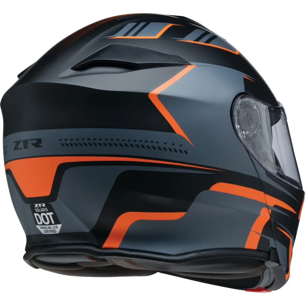 Z1R Solaris 2.0 Modular Helmet - Slater - Orange - Large 0100-2543