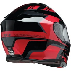 Z1R Solaris 2.0 Modular Helmet - Slater - Red - XS 0100-2451
