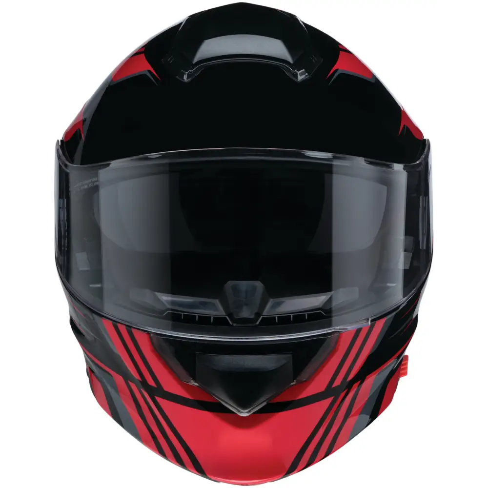 Z1R Solaris 2.0 Modular Helmet - Slater - Red - XS 0100-2451