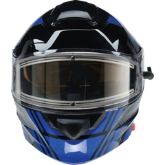 Z1R Solaris Helmet - First Tracks - Electric - Dual Pane - Black/Blue - 2XL 0120-0836