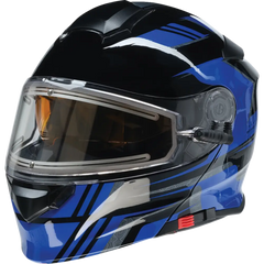 Z1R Solaris Helmet - First Tracks - Electric - Dual Pane - Black/Blue - Large 0120-0834
