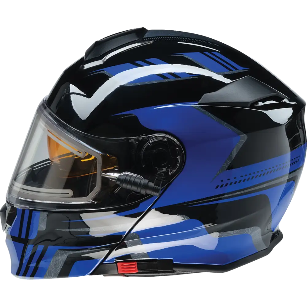 Z1R Solaris Helmet - First Tracks - Electric - Dual Pane - Black/Blue - Small 0120-0832