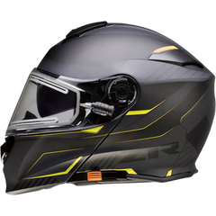 Z1R Solaris Helmet - Scythe - Electric - Dual Pane - Hi-Viz/Black - Large 0120-0670
