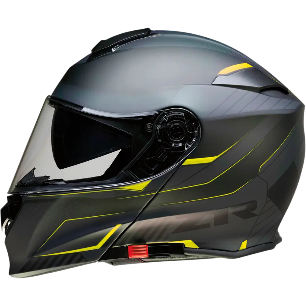 Z1R Solaris Modular Helmet - Scythe - Black/Hi-Viz - XL 0100-2044