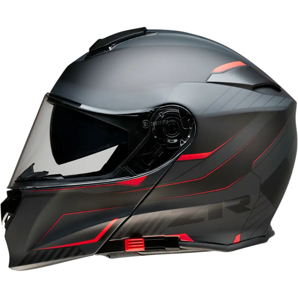 Z1R Solaris Modular Helmet - Scythe - Black/Red - Medium 0100-2030