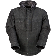Z1R Timber Denim Shirt - Black/Gray - XL 2840-0077
