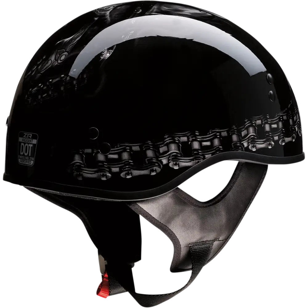 Z1R Vagrant Helmet - FTW - Black/Gray - XL 0103-1322