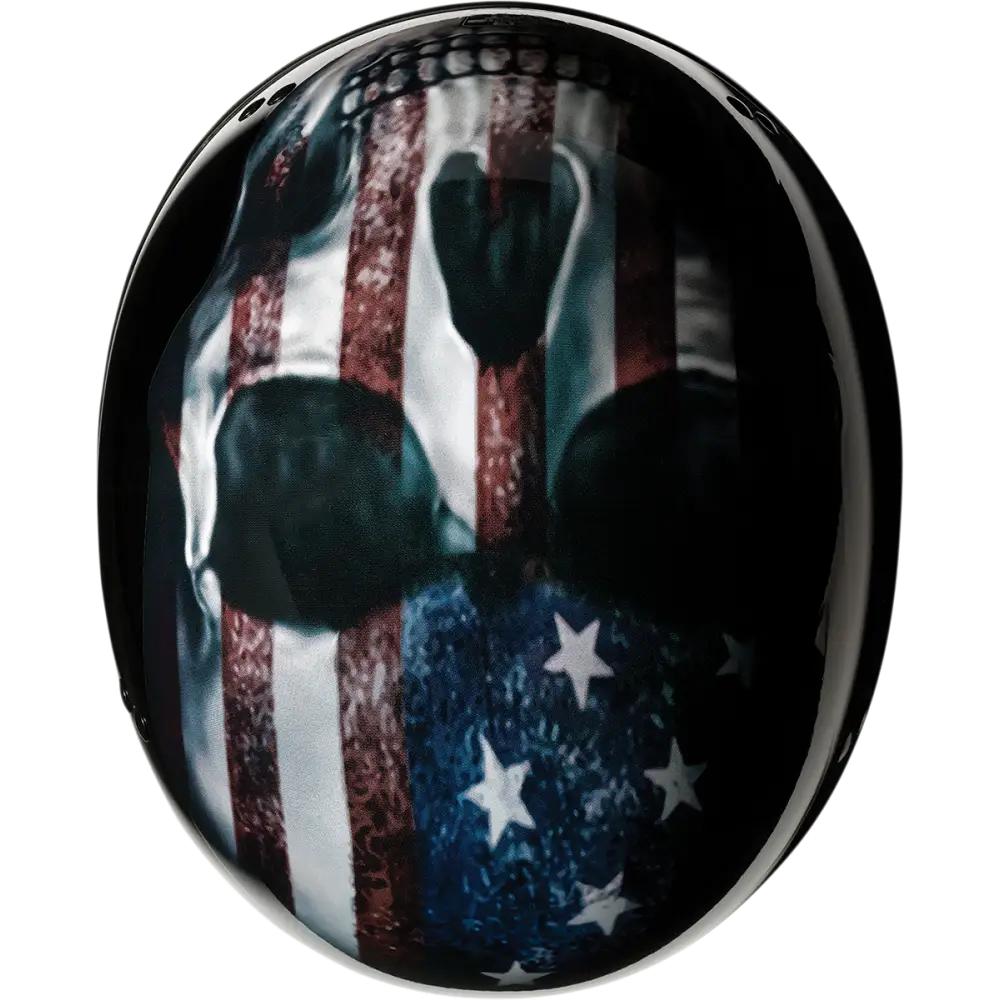 Z1R Vagrant Helmet - USA Skull - Black - 2XL 0103-1312
