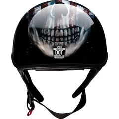 Z1R Vagrant Helmet - USA Skull - Black - XS 0103-1307