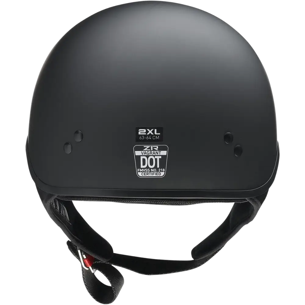 Z1R Vagrant NC Helmet - Flat Black - 2XL 0103-1377