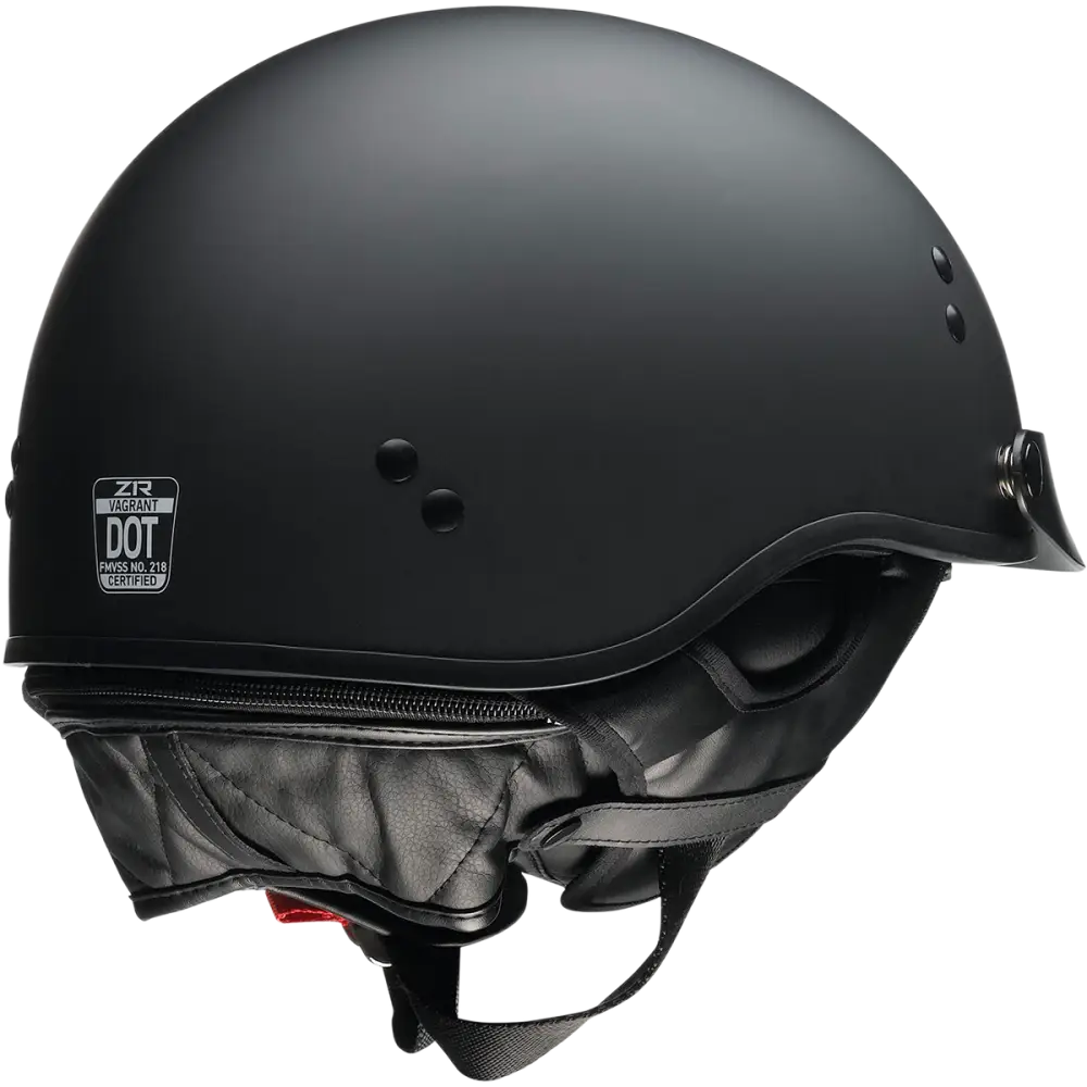 Z1R Vagrant NC Helmet - Flat Black - Large 0103-1375