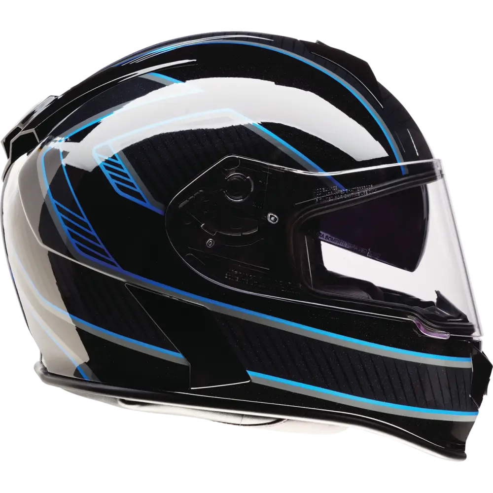 Z1R Warrant Helmet - Amplify - Black/Blue - Large 0101-17888