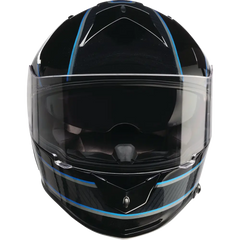 Z1R Warrant Helmet - Amplify - Black/Blue - Medium 0101-17887
