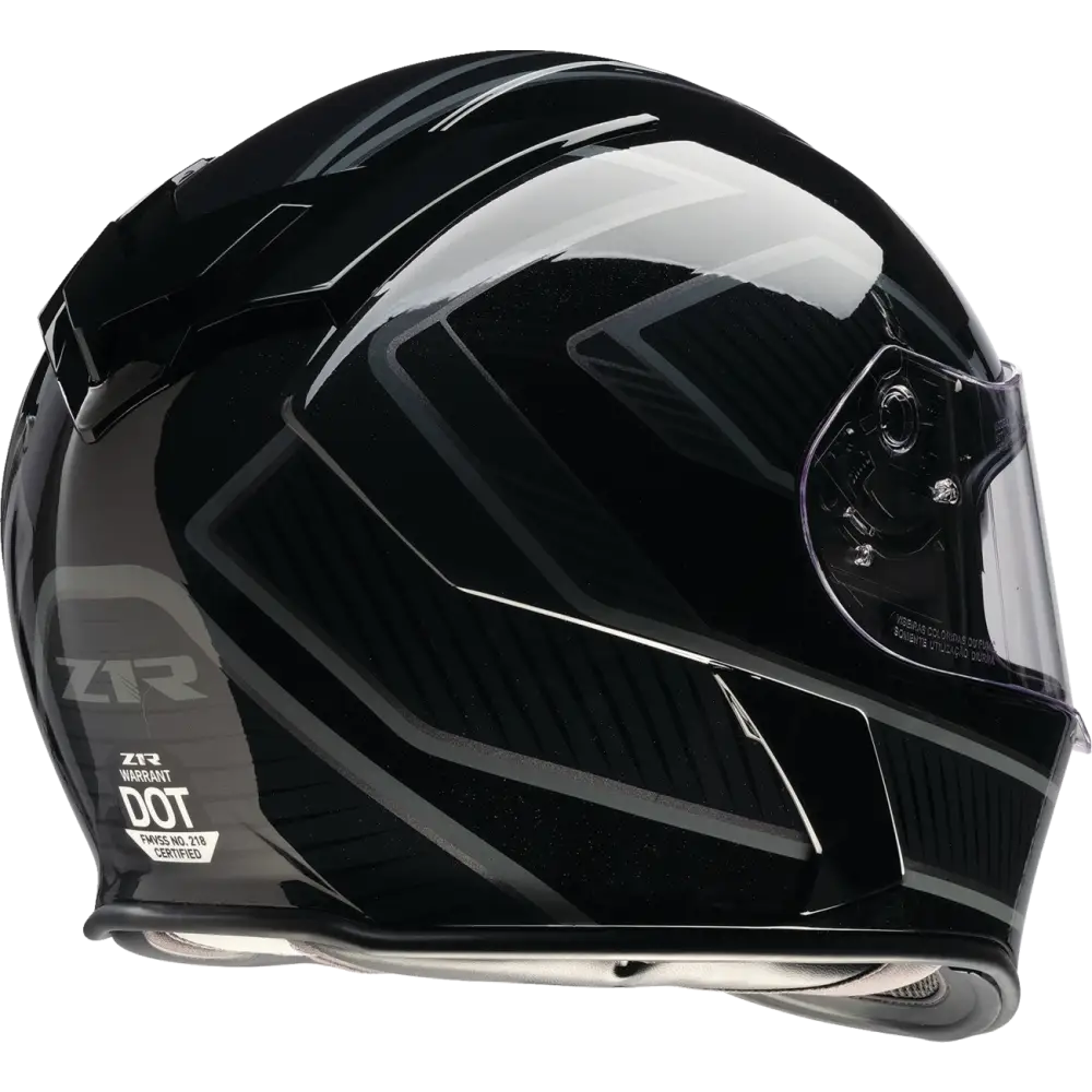 Z1R Warrant Helmet - Amplify - Black/Gray - Medium 0101-17912