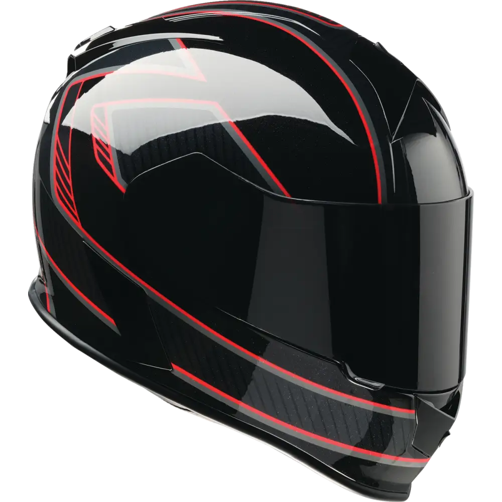 Z1R Warrant Helmet - Amplify - Black/Red - Medium 0101-17893