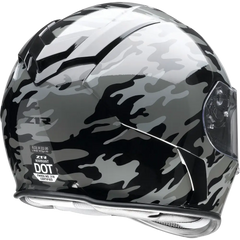 Z1R Warrant Helmet - Camo - Black/Gray - Small 0101-14366
