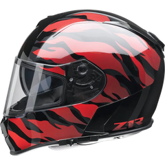 Z1R Warrant Helmet - Panthera - Black/Red - Large 010115208