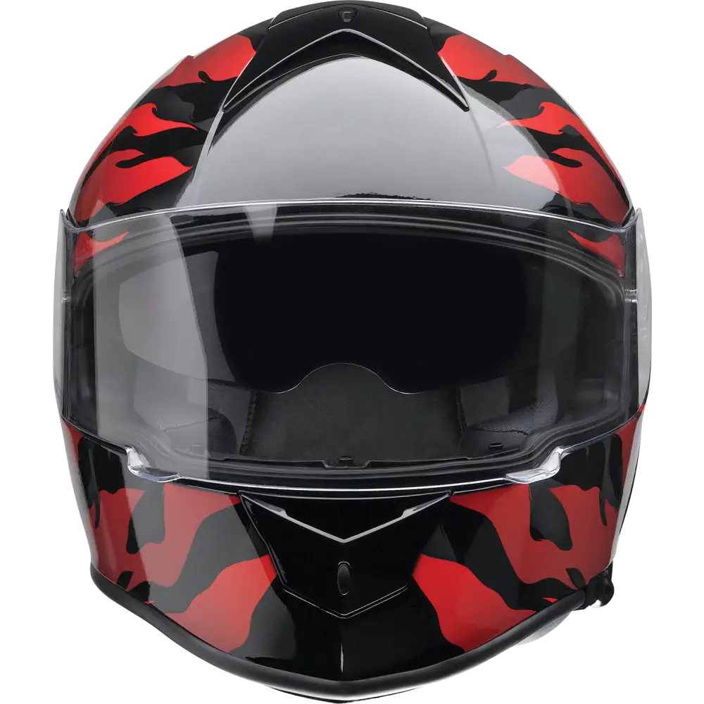 Z1R Warrant Helmet - Panthera - Black/Red - Medium 010115207