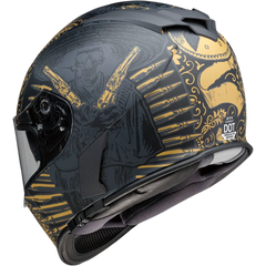 Z1R Warrant Helmet - Sombrero - Black/Gold - XS 0101-14170