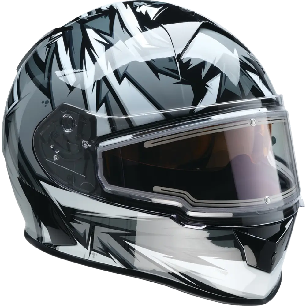 Z1R Warrant Snow Helmet - Neuron - Gray/White - Large 0101-17206