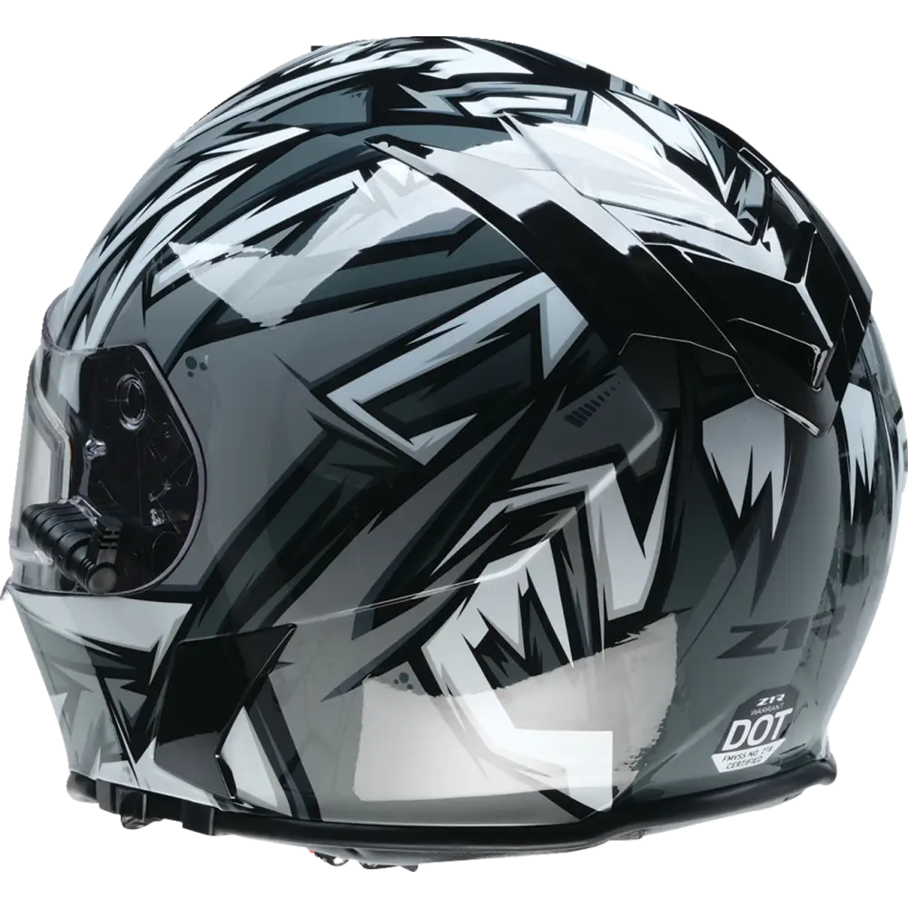 Z1R Warrant Snow Helmet - Neuron - Gray/White - Medium 0101-17205