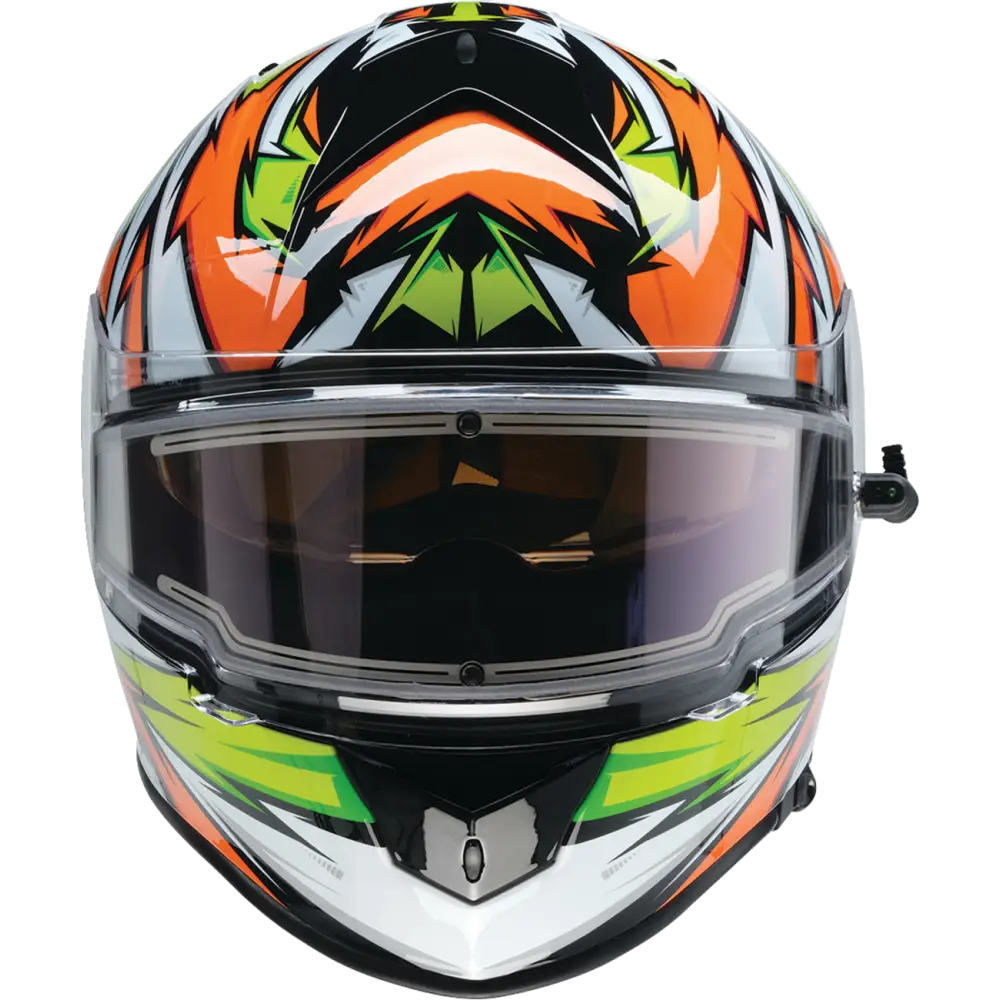 Z1R Warrant Snow Helmet - Neuron - Orange/Green - Large 0101-17226