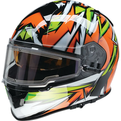 Z1R Warrant Snow Helmet - Neuron - Orange/Green - XS 0101-17223