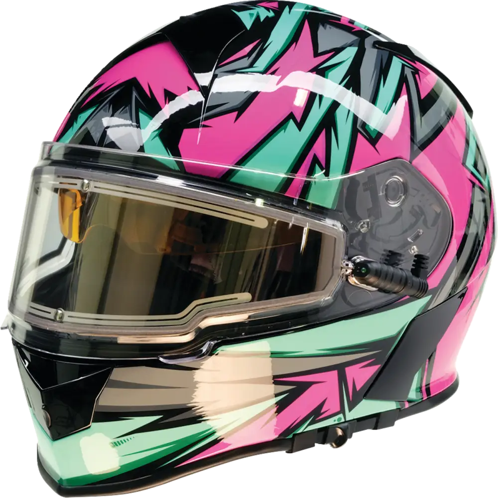 Z1R Warrant Snow Helmet - Neuron - Pink/Teal - 2XL 0101-17216
