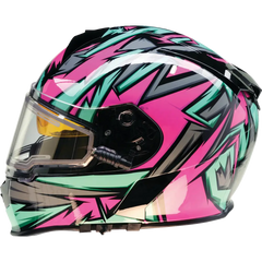 Z1R Warrant Snow Helmet - Neuron - Pink/Teal - Large 0101-17214