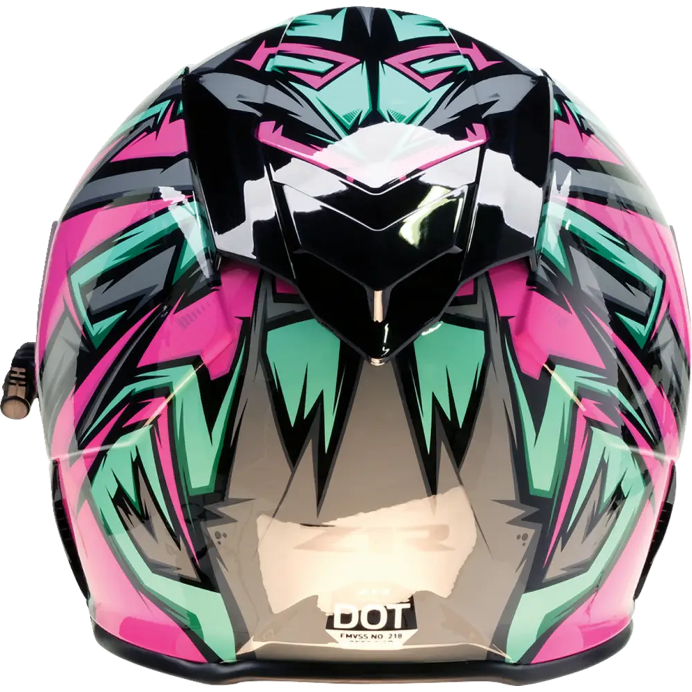 Z1R Warrant Snow Helmet - Neuron - Pink/Teal - Medium 0101-17211
