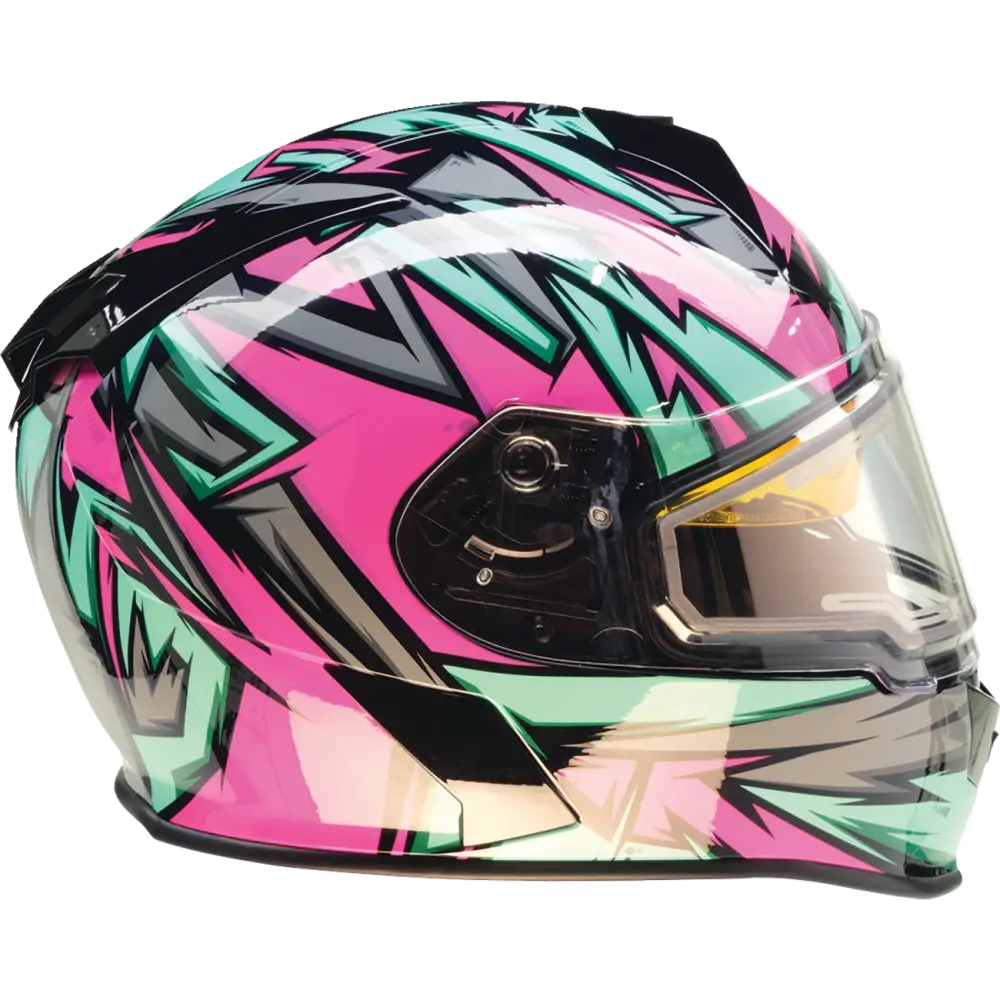 Z1R Warrant Snow Helmet - Neuron - Pink/Teal - XS 0101-17209